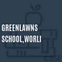 Greenlawns School,Worli Logo