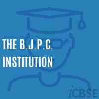 The B.J.P.C. Institution High School Logo