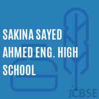 Sakina Sayed Ahmed Eng. High School Logo