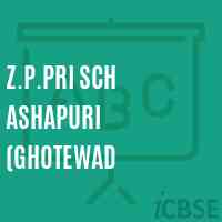 Z.P.Pri Sch Ashapuri (Ghotewad Primary School Logo