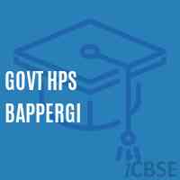 Govt Hps Bappergi Middle School Logo