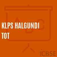 Klps Halgundi Tot Primary School Logo