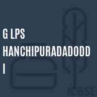 G Lps Hanchipuradadoddi Primary School Logo
