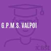 G.P.M.S. Valpoi Middle School Logo