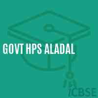 Govt Hps Aladal Middle School Logo