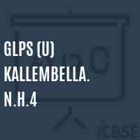 Glps (U) Kallembella. N.H.4 Primary School Logo