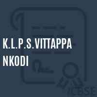 K.L.P.S.Vittappankodi Primary School Logo