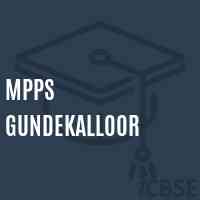 Mpps Gundekalloor Primary School Logo