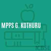 Mpps G. Kothuru Primary School Logo