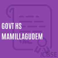 Govt Hs Mamillagudem Secondary School Logo