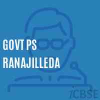 GOVT PS Ranajilleda Primary School Logo