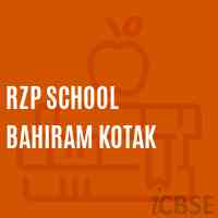 Rzp School Bahiram Kotak Logo