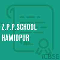 Z.P.P.School Hamidpur Logo