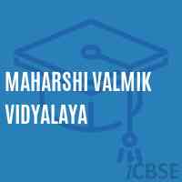 Maharshi Valmik Vidyalaya Secondary School Logo