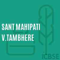 Sant Mahipati V.Tambhere Secondary School Logo