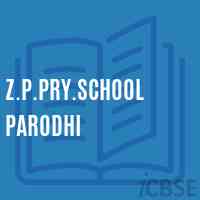 Z.P.Pry.School Parodhi Logo