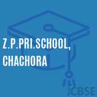 Z.P.Pri.School, Chachora Logo
