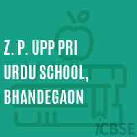 Z. P. Upp Pri Urdu School, Bhandegaon Logo