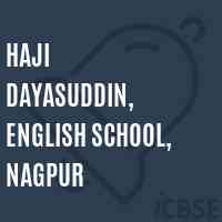 Haji Dayasuddin, English School, Nagpur Logo