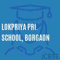 Lokpriya Pri. School, Borgaon Logo