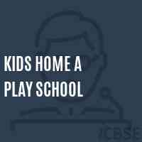 Kids Home A Play School Logo