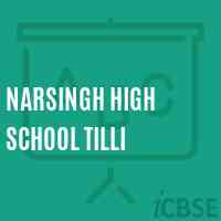 Narsingh High School Tilli Logo