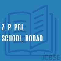 Z. P. Pri. School, Bodad Logo