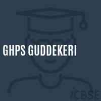Ghps Guddekeri Middle School Logo