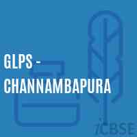 Glps - Channambapura Primary School Logo