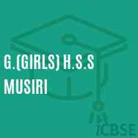 G.(Girls) H.S.S Musiri High School Logo