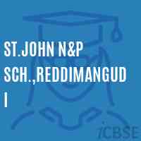 St.John N&p Sch.,Reddimangudi Primary School Logo