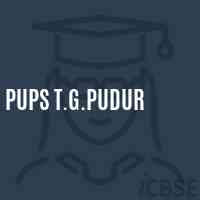 Pups T.G.Pudur Primary School Logo