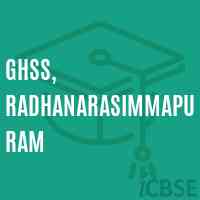 Ghss, Radhanarasimmapuram High School Logo
