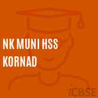 Nk Muni Hss Kornad High School Logo