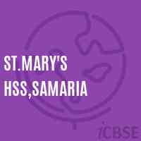St.Mary'S Hss,Samaria High School Logo