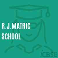 R.J.Matric School Logo