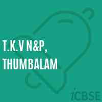 T.K.V N&p, Thumbalam Primary School Logo