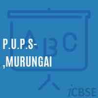 P.U.P.S- ,Murungai Primary School Logo