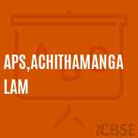 Aps,Achithamangalam Primary School Logo