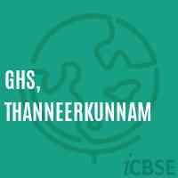 Ghs, Thanneerkunnam Secondary School Logo
