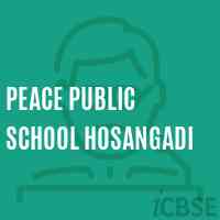 Peace Public School Hosangadi Logo