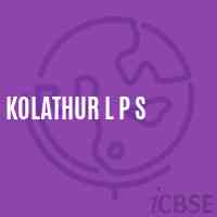 Kolathur L P S Primary School Logo