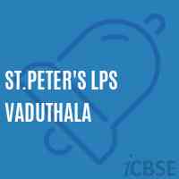 St.Peter'S Lps Vaduthala Primary School Logo
