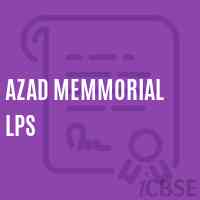 Azad Memmorial Lps Primary School Logo