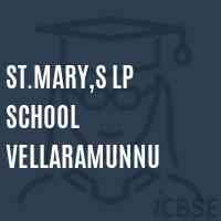 St.Mary,S Lp School Vellaramunnu Logo