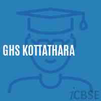 Ghs Kottathara Secondary School Logo
