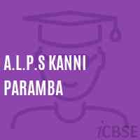 A.L.P.S Kanni Paramba Primary School Logo