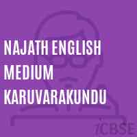 Najath English Medium Karuvarakundu Secondary School Logo