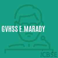 Gvhss E.Marady High School Logo