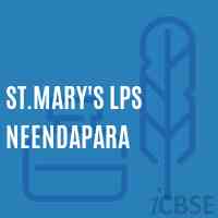 St.Mary'S Lps Neendapara Primary School Logo
